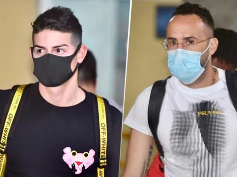 James, Ospina y toda la banda cafetera de Europa ya está en Barranquilla