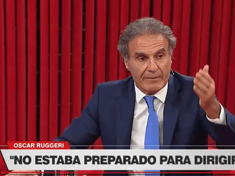 Ruggeri: "Dejé de dirigir cuando un pibe de 15 años me dijo que deje de robar"