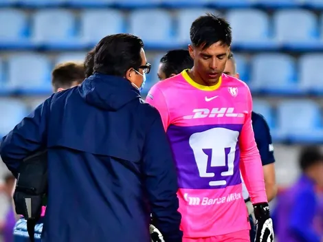 Pumas confirmó el grado de la lesión de Talavera y el tiempo de baja