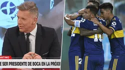Alejandro Fantino, reconocido hincha de Boca.