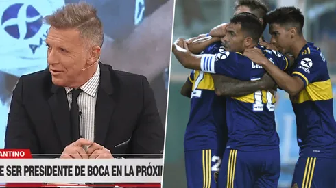 Alejandro Fantino, reconocido hincha de Boca.