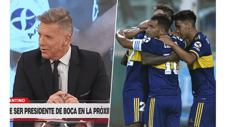 Alejandro Fantino, reconocido hincha de Boca.