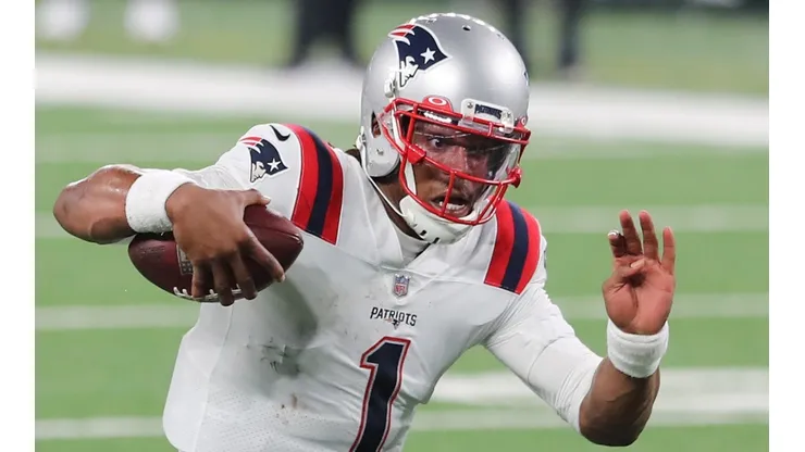 Cam Newton, quarterback de los Patriots