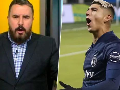 Álvaro Morales y Alan Pulido se cruzaron en Twitter