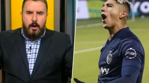 Álvaro Morales apuntó contra Alan Pulido.