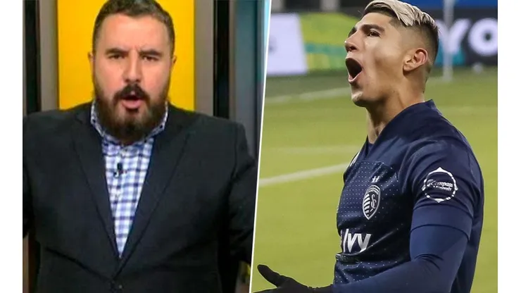 Álvaro Morales apuntó contra Alan Pulido.