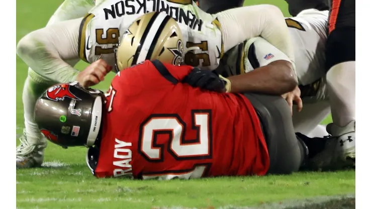 Tom Brady, quarterback de los Buccaneers