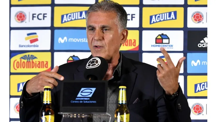 Carlos Queiroz, técnico de la Selección Colombia.