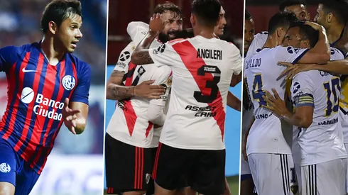 San Lorenzo, River y Boca ganaron sus partidos.