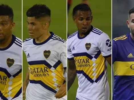 Por primera vez, cuatro colombianos fueron titulares con Boca Juniors