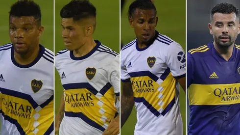 Frank Fabra, Jorman Campuzano, Sebastián Villa y Edwin Cardona fueron titulares en el último partido de Boca Juniors.
