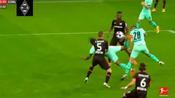 Así fue el golazo de Valentino Lazaro en la Bundesliga al Bayer Leverkusen.