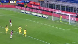 Video: Zlatan pateó a las nubes su penal con el Milan