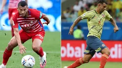 Luis Suarez y Edwin Cardona