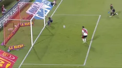El gol de cabeza de Lucas Pratto.