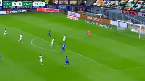 Orbelín adelantó a Cruz Azul ante Pumas