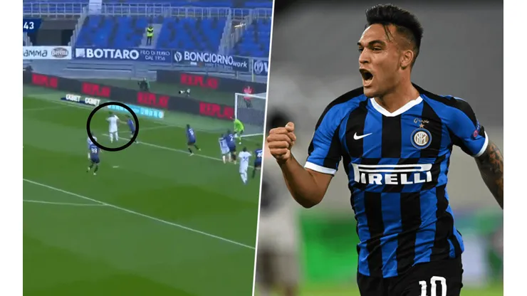 Golazo de Lautaro Martínez.