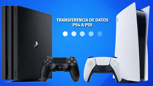 Cómo transferir juegos y datos de tu PS4 a PS5