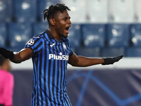 Duvan Zapata fue elegido como el jugador del mes en Atalanta