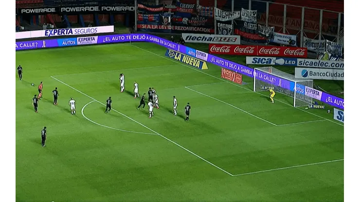 Con un golazo de tiro libre de Ángel Romero, San Lorenzo consiguió un triunfazo ante Estudiantes