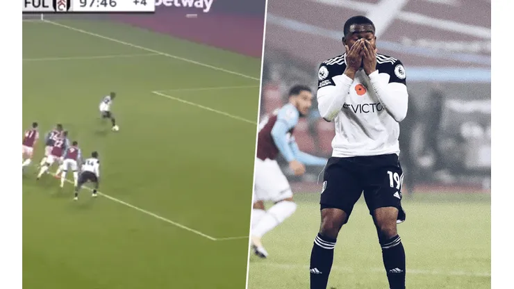 El penal y el lamento de Lookman.