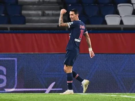 Que alguien lo pare: Di María le pegó de cualquier lado y clavó un golazo