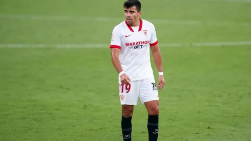 Marcos Acuña con la camiseta del equipo español.