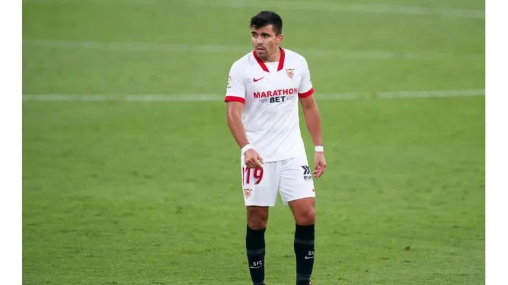 Marcos Acuña con la camiseta del equipo español.
