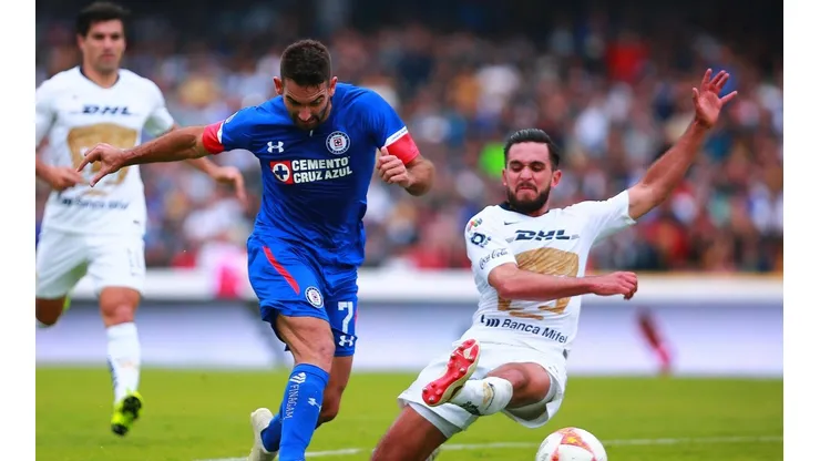 Pumas vs. Cruz Azul por el Apertura 2018 de la Liga MX.