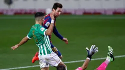 Épica asistencia de Lionel Messi para el gol de Griezmann.