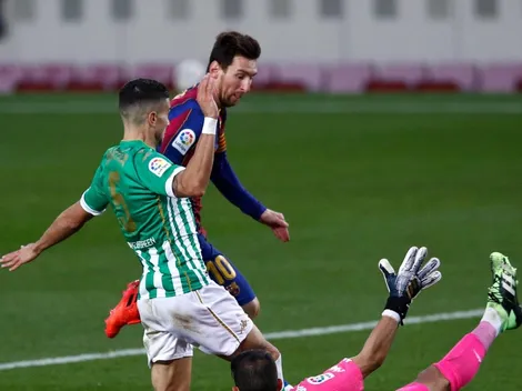 Está loco: Messi acaba de meter una asistencia sin tocar el balón