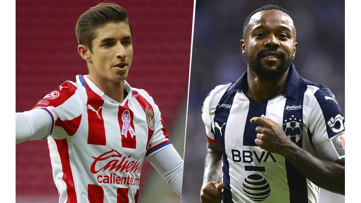Chivas vs. Rayados (Fotos: Getty Images)
