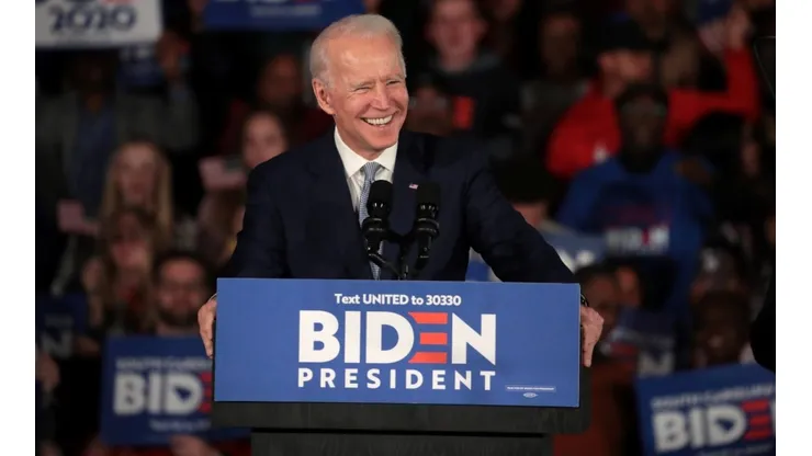 La risa de Joe Biden, el Presidente Electo de Estados Unidos