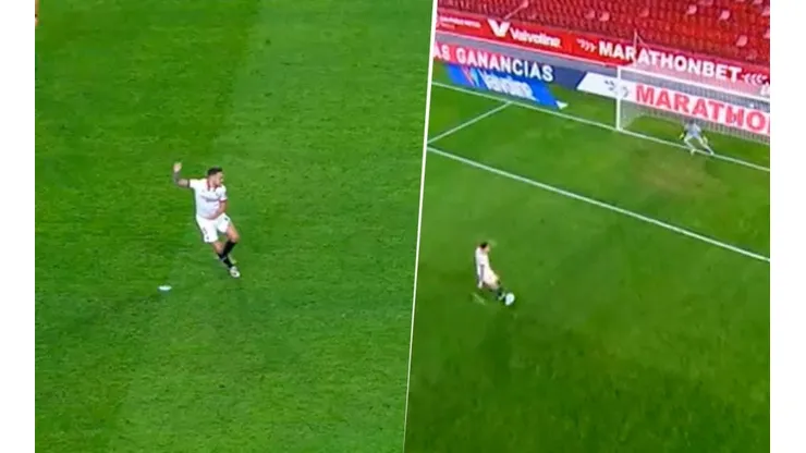 A Ocampos lo ayudó el VAR y metió un gol de penal para el Sevilla