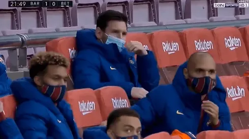 Video: así reaccionó Messi al golazo de Dembélé contra Betis