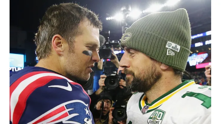 Tom Brady y Aaron Rodgers