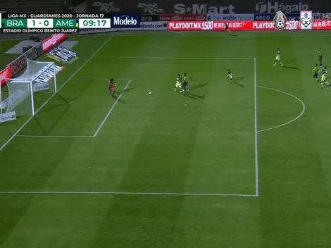 VIDEO: Darío Lezcano adelanta a Juárez ante América