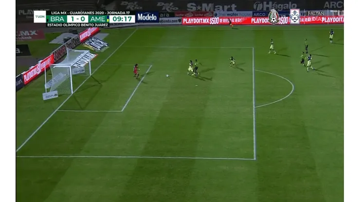 Darío Lezcano marcó el 1-0 para Juárez ante América.