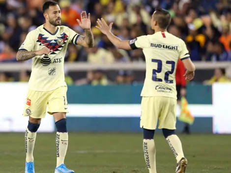 Aguilar y Aguilera con un pie fue de América