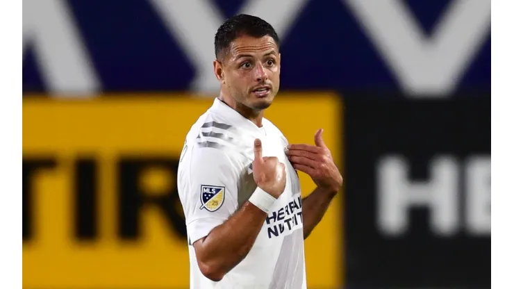 Javier Hernández, delantero del LA Galaxy