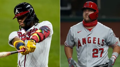 Ronald Acuña Jr. y Mike Trout