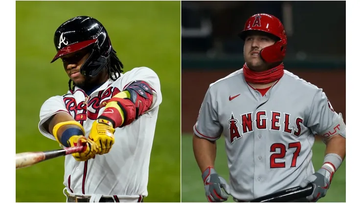 Ronald Acuña Jr. y Mike Trout