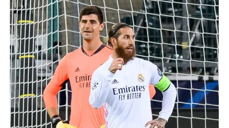 Sergio Ramos le hizo la vida imposible a Courtois y lo trolleó en redes