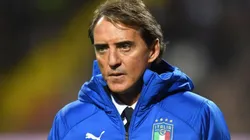 Roberto Mancini, entrenador de la Selección Italiana.