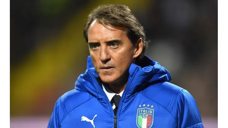 Roberto Mancini, entrenador de la Selección Italiana.