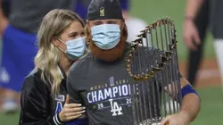 Turner rompió los protocolos tras ganar la Serie Mundial