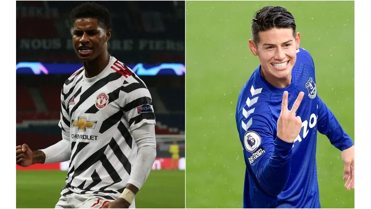 Manchester United vs. Everton juegan por la fecha 8 de la Premier League este sábado (Getty Images).