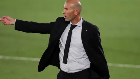 Zinedine Zidane, entrenador de Real Madrid.