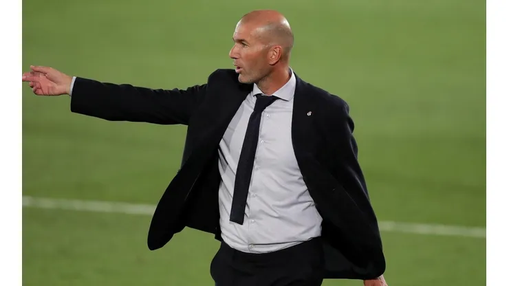 Zinedine Zidane, entrenador de Real Madrid.