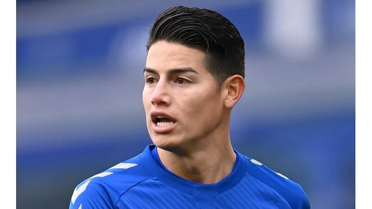 James Rodríguez, Everton vs. Manchester United, Premier League